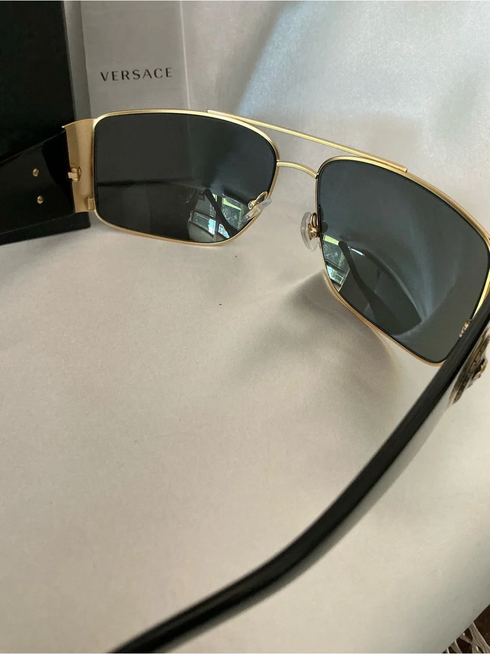 New In Box Versace MOD2163 1002/87 63 15 135 Brand New